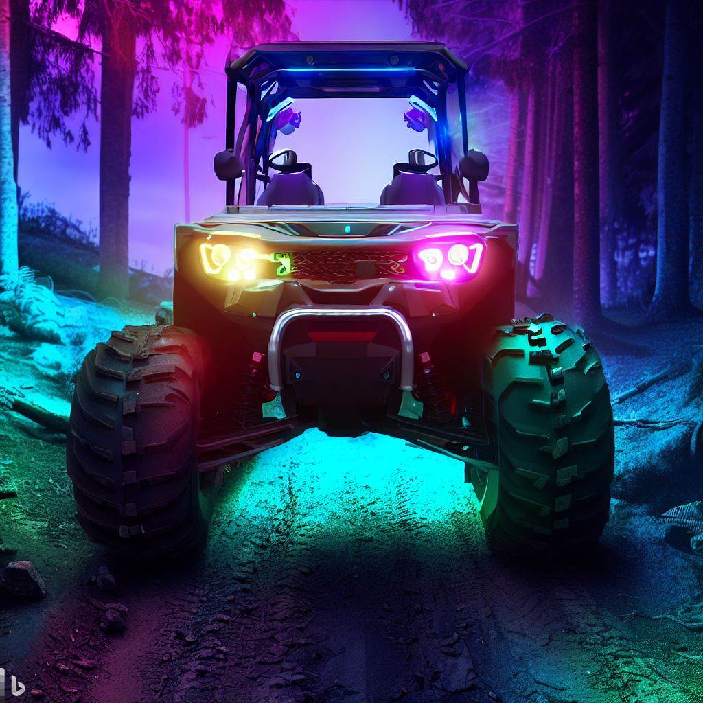 Utv Rally Light Setup Light Up The Trails: Enhancing Your UTV Adventure With Custom RGB Ligh ...