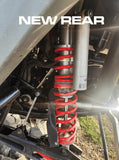 Polaris RZR TURBO R 2 Seat Tender HD Spring Upgrade kit