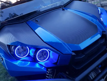 Halo Lights - 2016 - 2019 Kawasaki Teryx LE 4 Headlights – Trail