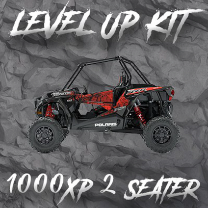 Tender Springs Level Up Kit - 2014 to 2021 Polaris RZR 1000 XP, Ride Command and Rock and Trails Edition 2-Seater